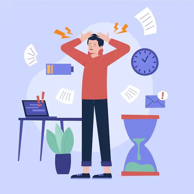 Manager overwhelmed with paperwork